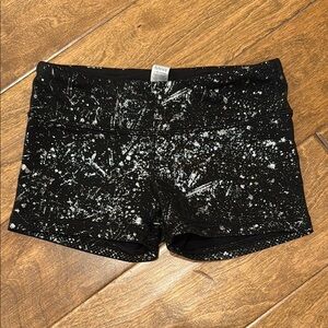Ivivva Black and White Sequined Shorts